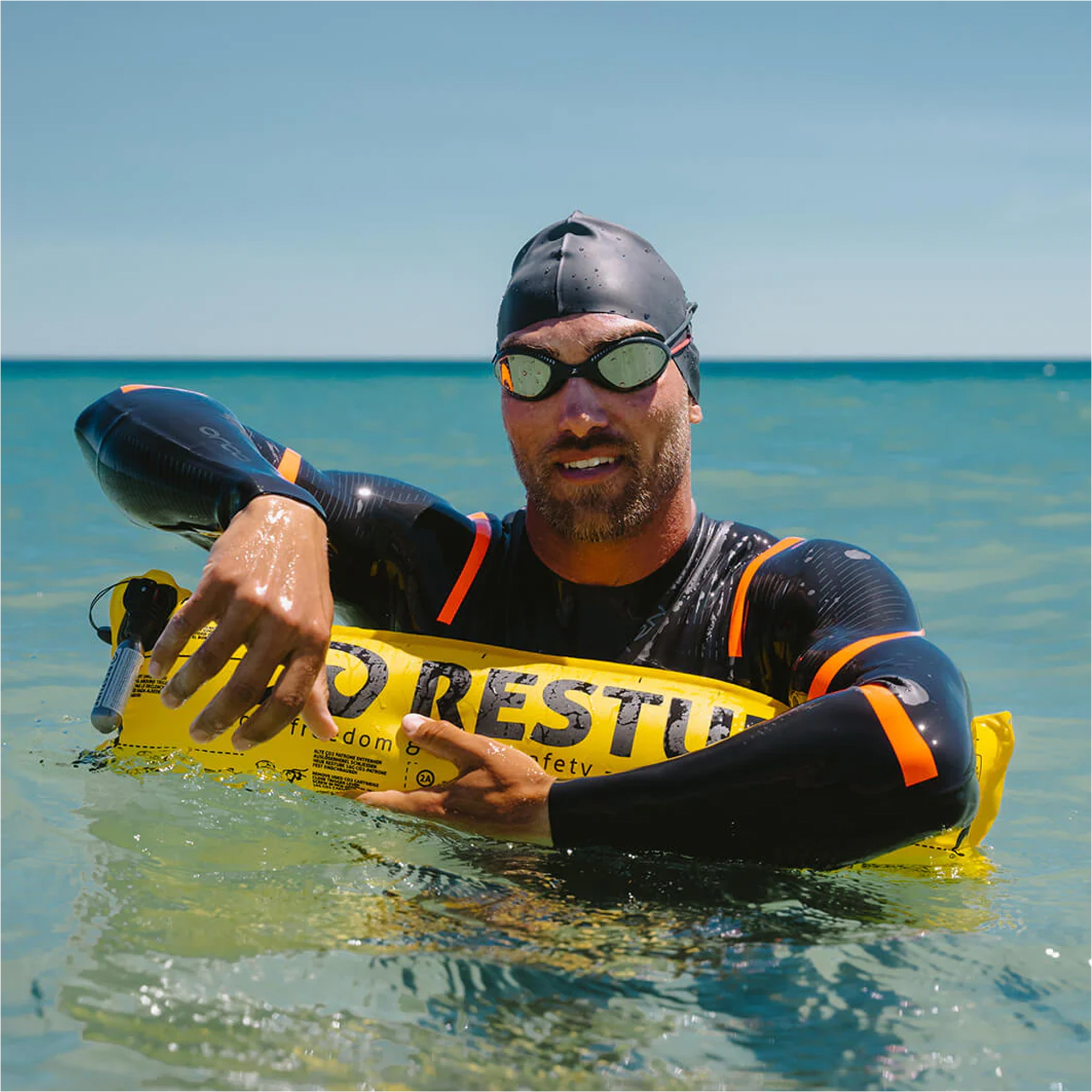 2026 Restube Extreme Airbelt PFD 14320 - Black Lime